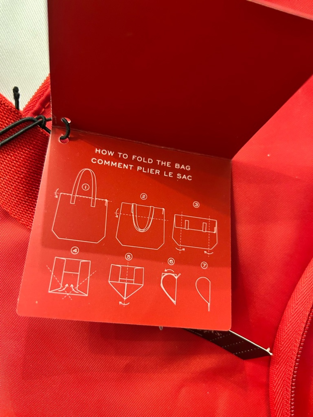 Victoria’s Secret Valentine’s Day Packable Heart Tote - Picture 5 of 6